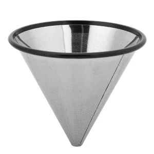Goutteur de café de tamis de maille d'acier inoxydable de double couche ou goutte d'entonnoir