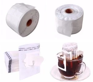 Sac filtre à café en forme de goutte à goutte à suspendre