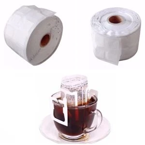 180mm respectueux de l'environnement café fait à la main papier filtre papier emballage automatique rouleau Haning oreille filtre à café